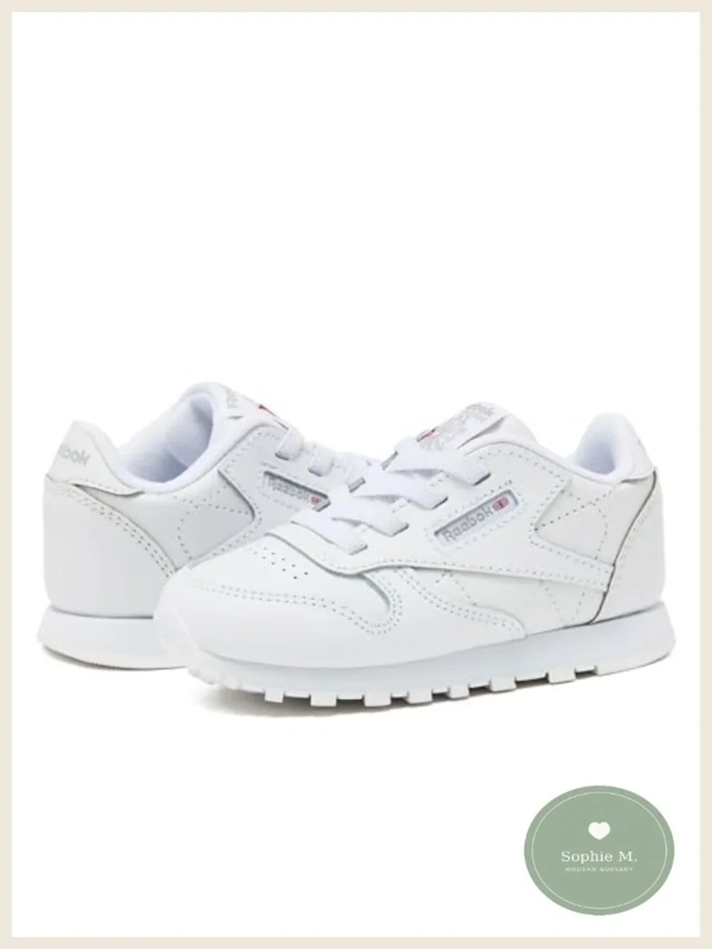 Reebok Classic Leather Kids Sneakers Slip On or Lace Up Toddler Little Big Kid